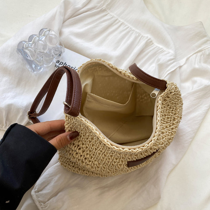 Women's Shoulder Bag in Beige - View 4 | Bellmere