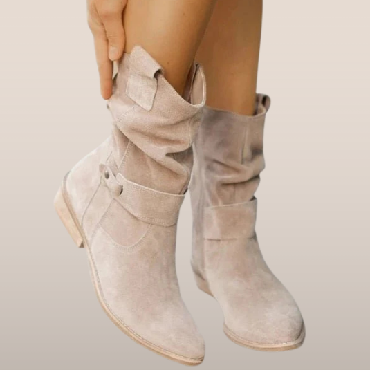 Women's slouchy ankle boots