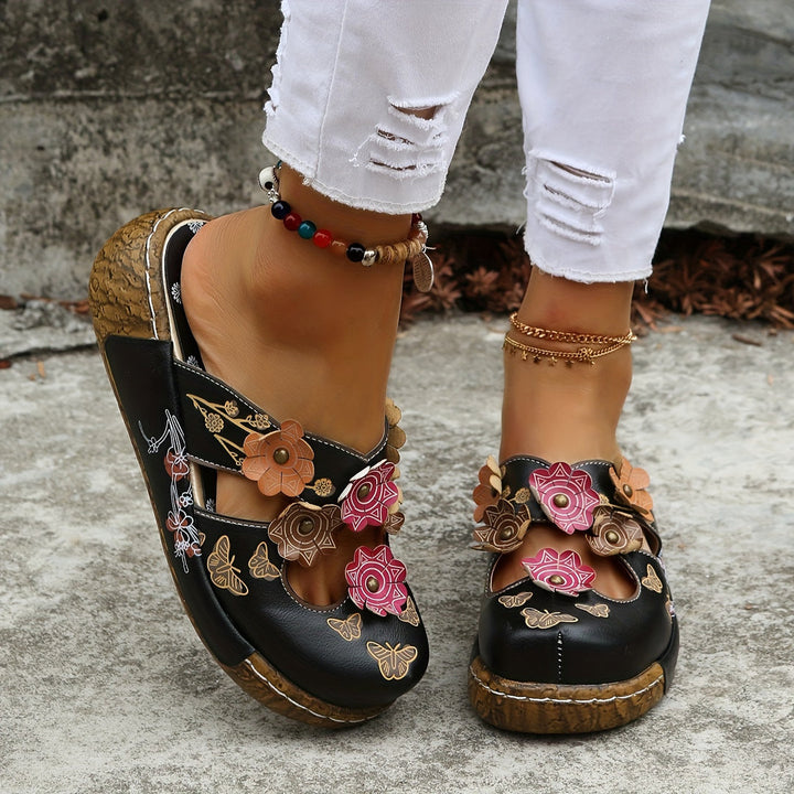 Faye | Women's Stylish Non Slip Wedge Sandal