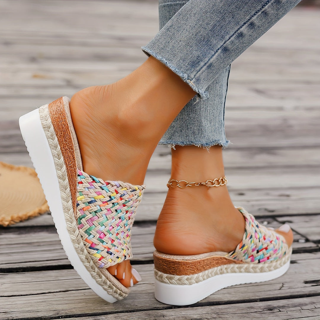 Zia | Women's Woven Wedge Sandals