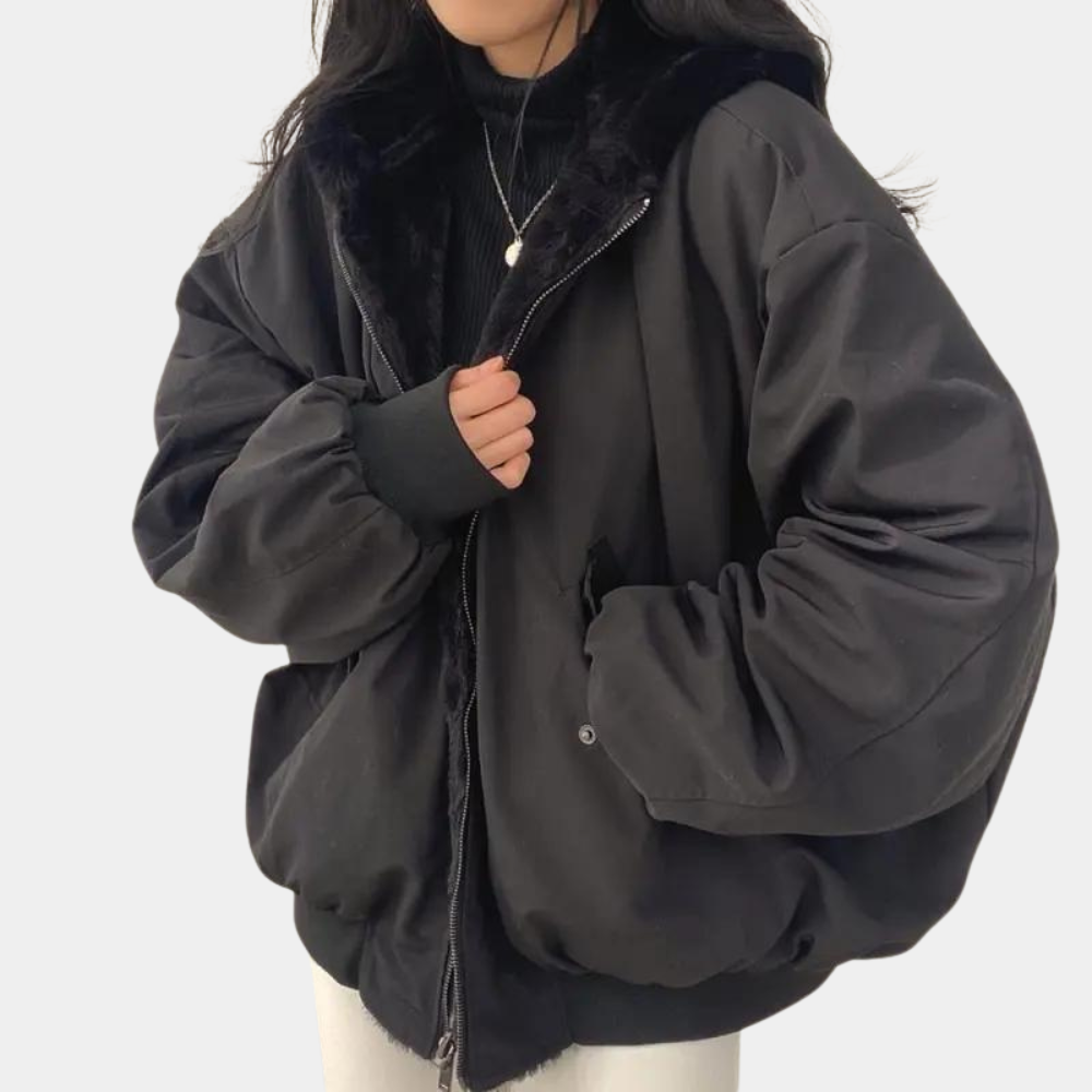 Women's hooded winter coat