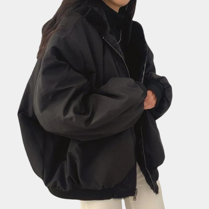 Women's hooded winter coat