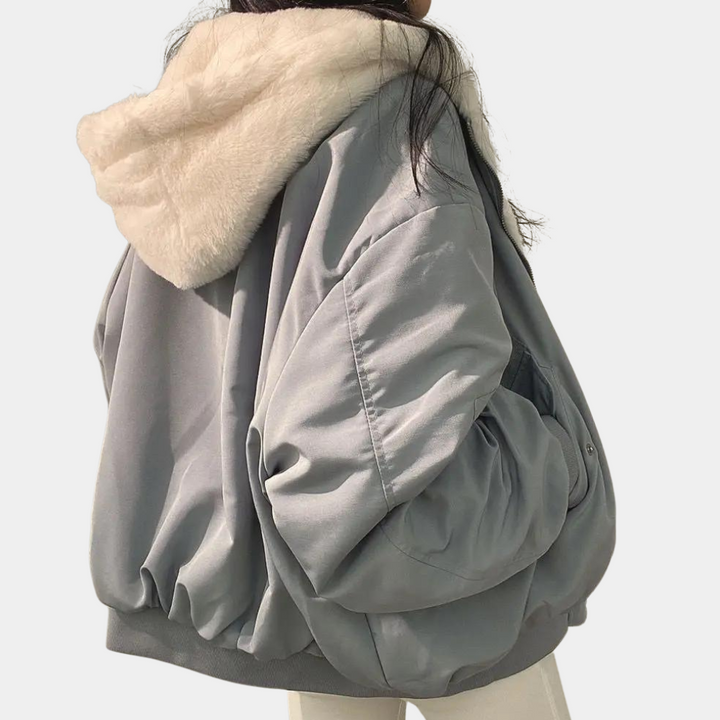 Women's hooded winter coat