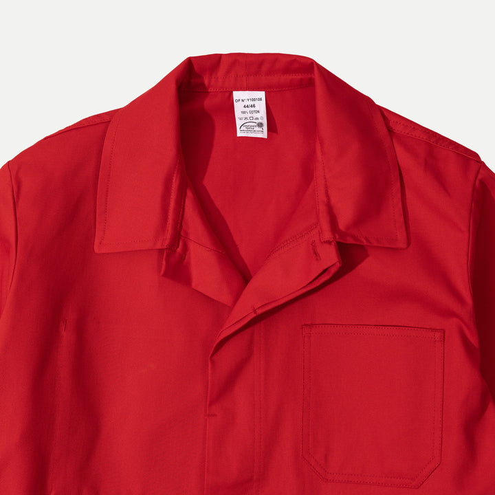 Red women's garment