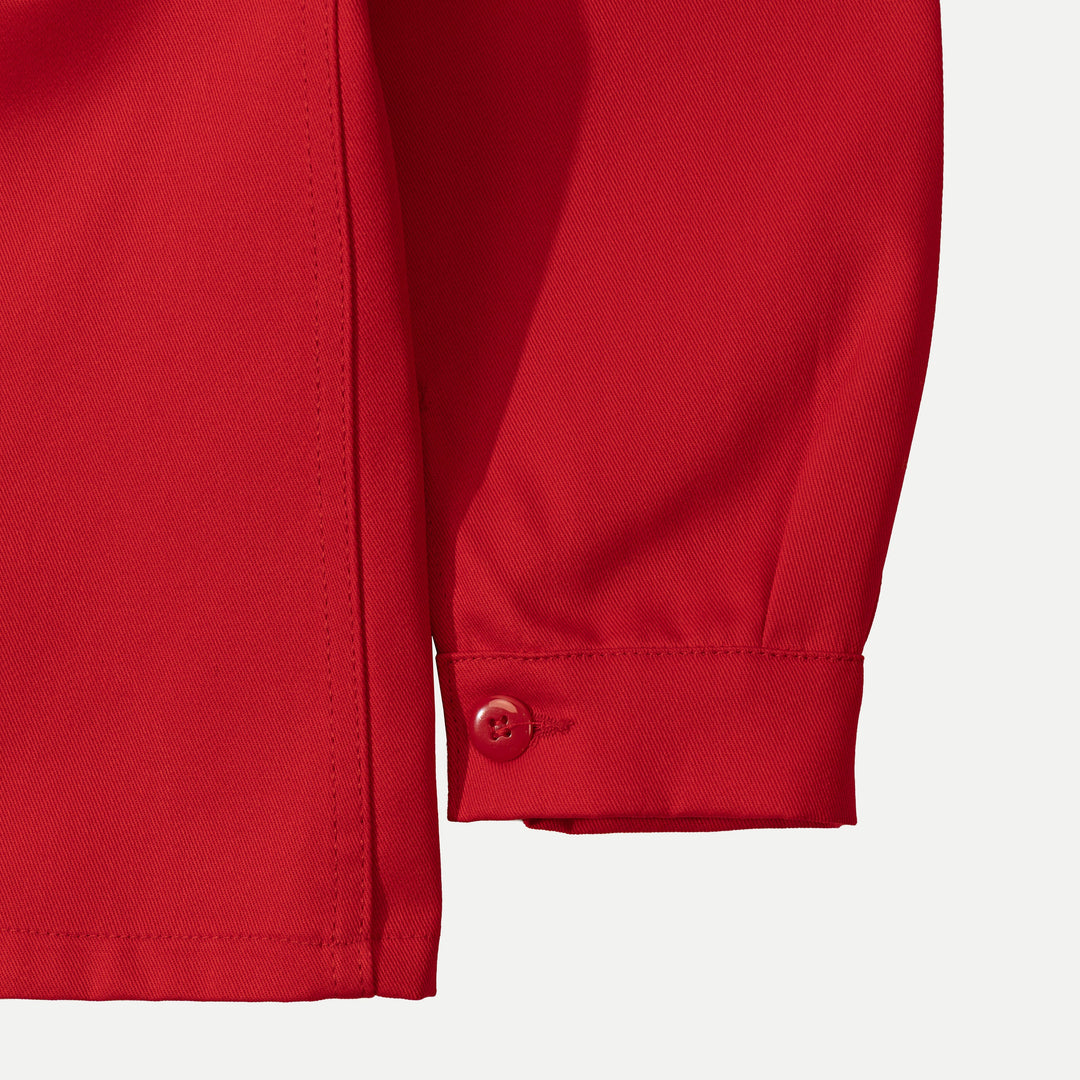 Red women's garment