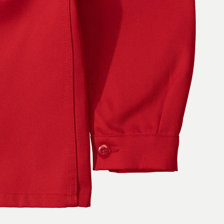 Red women's garment