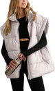 Women's sleeveless zip gilet with pockets