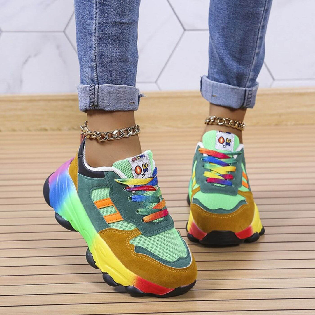 Women's Sneakers Shoes in Black - View 6 | Bellmere