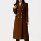 Women's Wool-Blend Overcoat in Brown - View 3 | Bellmere