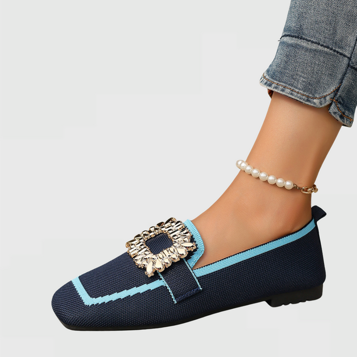 Women's Loafers in Blue - View 6 | Bellmere
