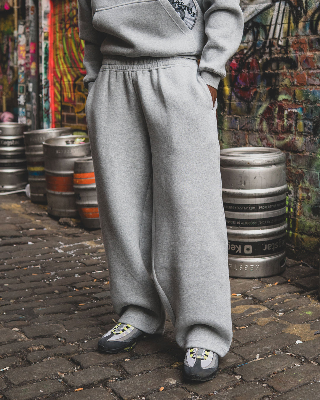 Pullover hoodie with drawstring hood and front kangaroo pocket