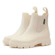 Women's Chelsea ankle boots with elastic side panels, pull tabs and chunky lug soles