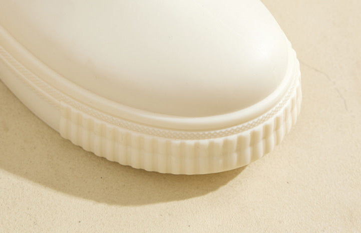 Women's Water-resistant Rain Boots in Green - View 10 | Bellmere