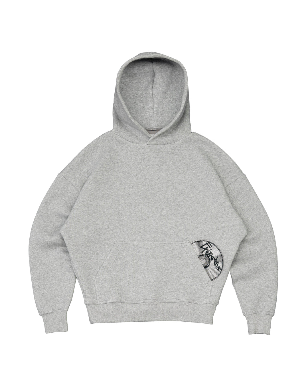 Pullover hoodie with drawstring hood and front kangaroo pocket