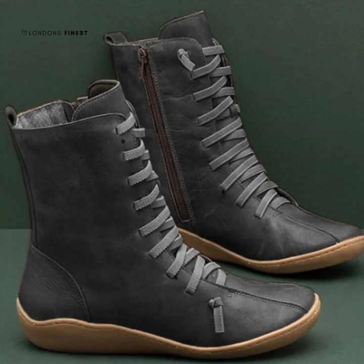 Women's Mid-Calf Winter Boots in Brown - View 5 | Bellmere