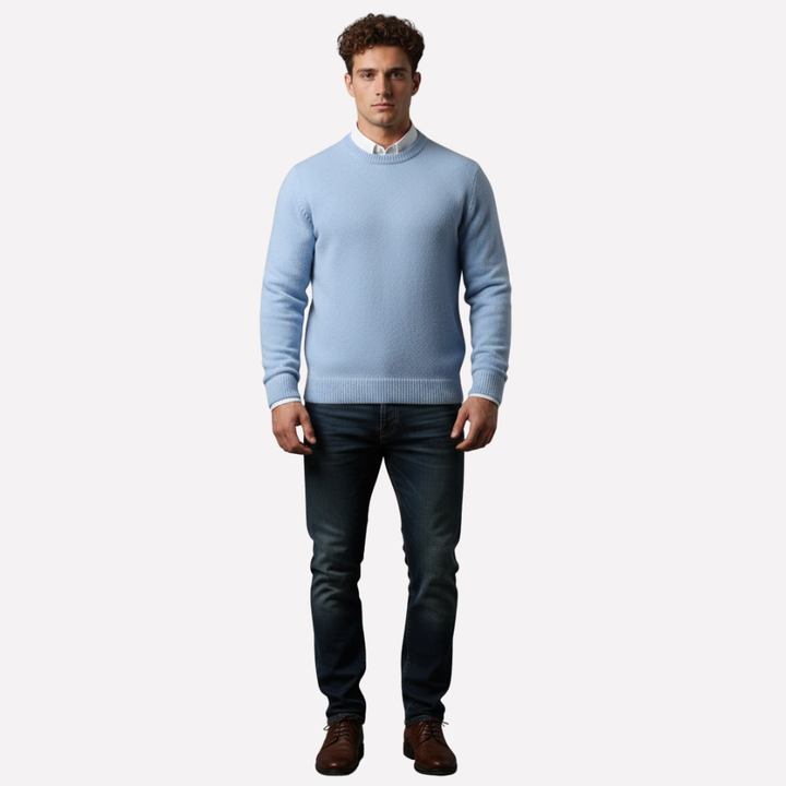 Men's classic crew neck sweater