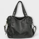Women's Shoulder Bag with Adjustable Strap in Beige - View 8 | Bellmere