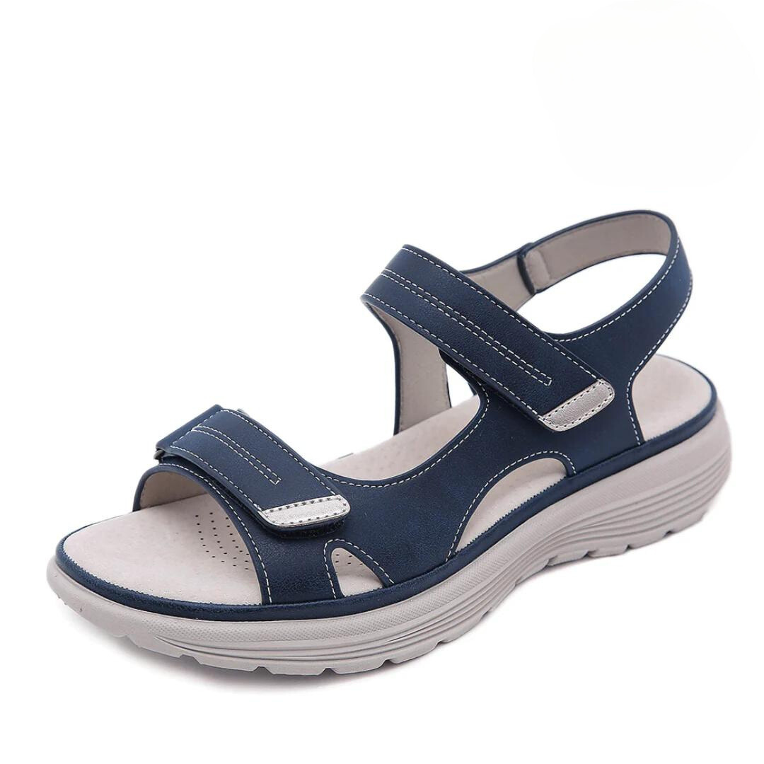 Sandals with Arch Support in Black | Bellmere