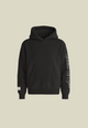Women's black casual hoodie
