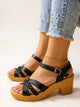 Kaila | Women's Braided Heel Sandals