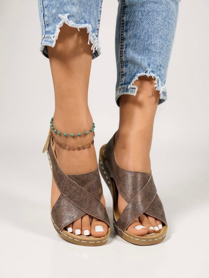 Cordelia | Women's Wedge Platform Sandals