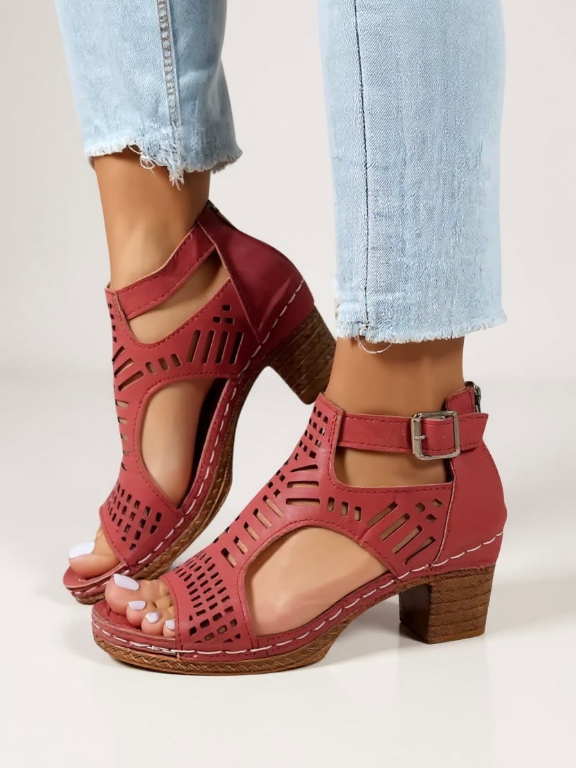 Tallulah | Women's Cutout Heel Sandals
