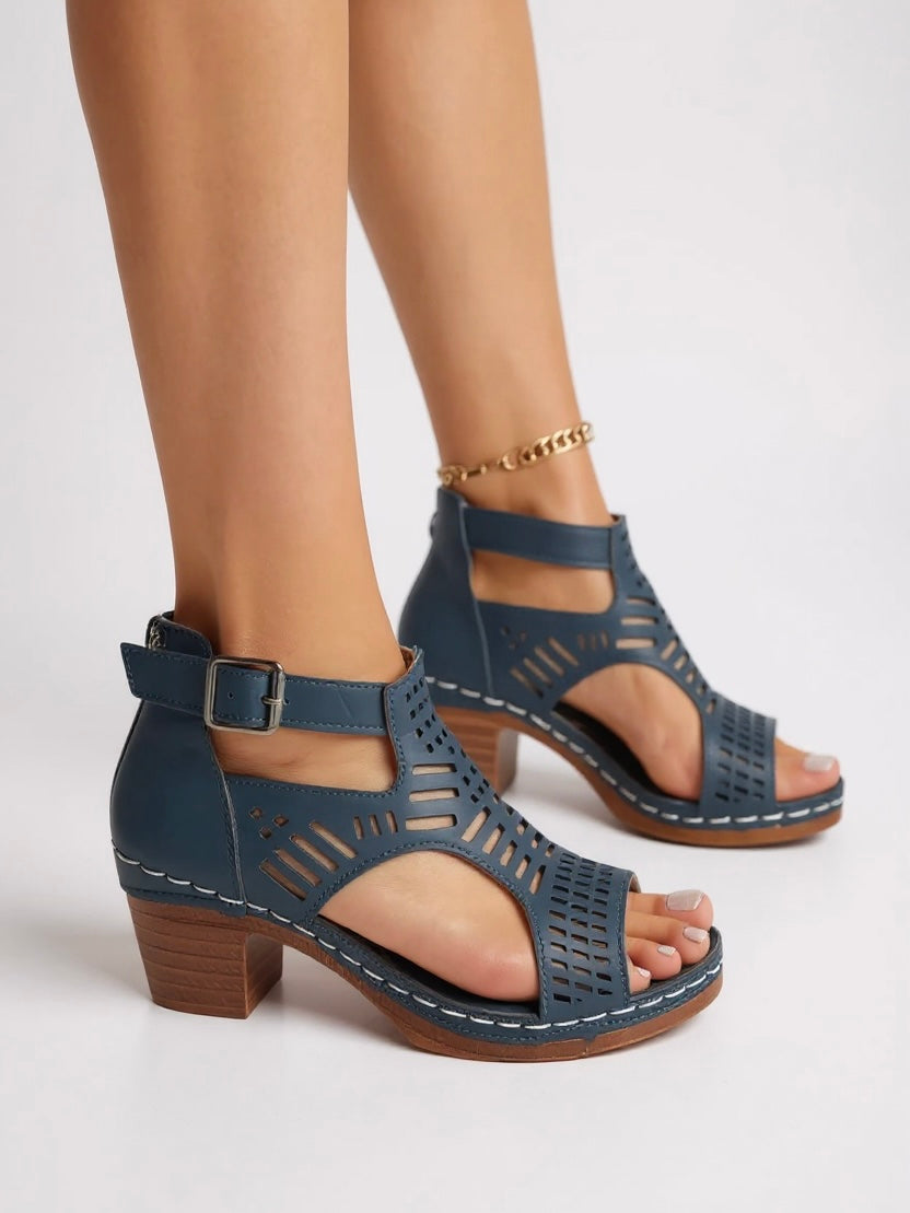 Tallulah | Women's Cutout Heel Sandals
