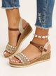 Georgina | Women's Braided Wedge Sandals