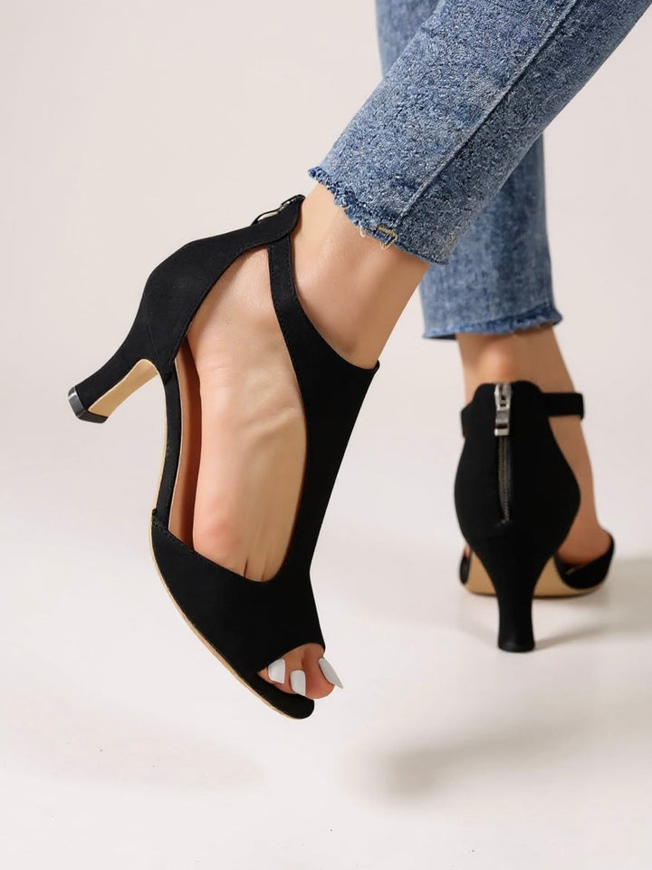 Evie | Women's Cutout Heel Sandals
