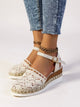 Amaris | Women's Crochet Platform Sandals