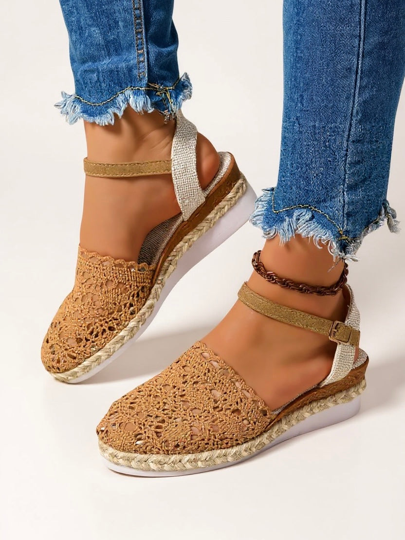Amaris | Women's Crochet Platform Sandals