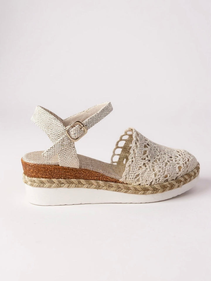 Amaris | Women's Crochet Platform Sandals