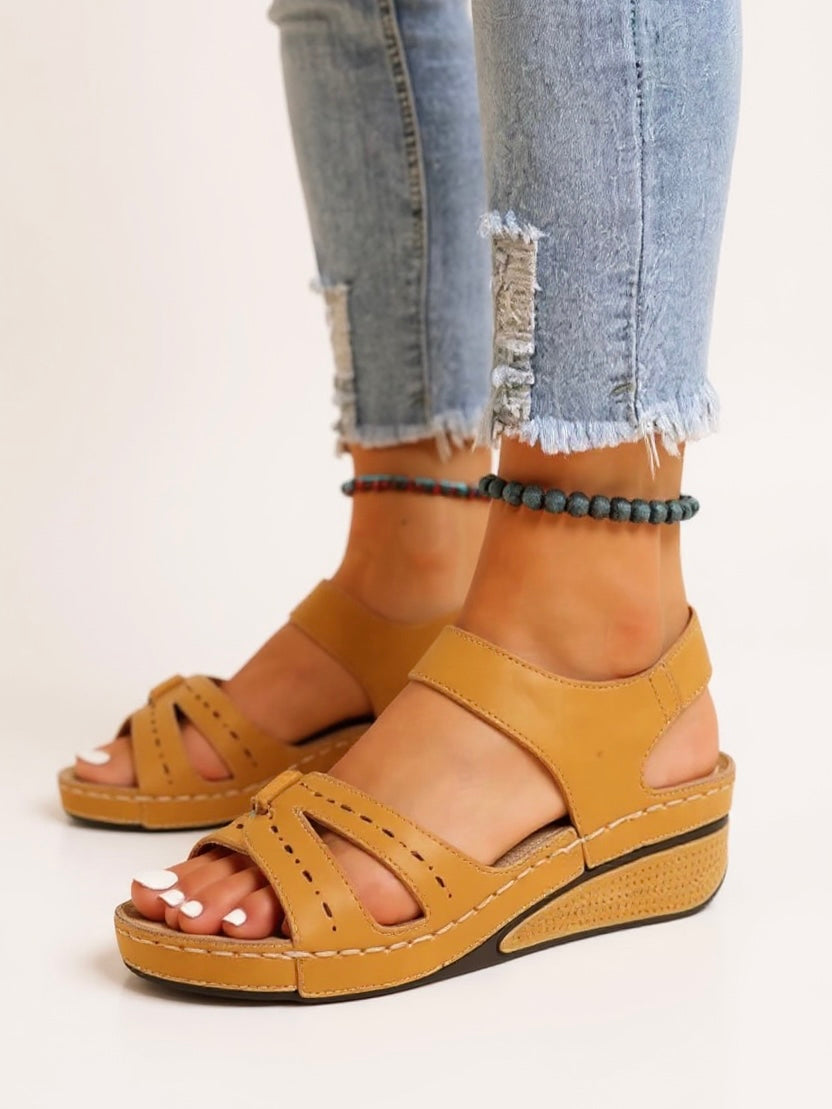 Antonia | Women's Adjustable Wedge Sandals