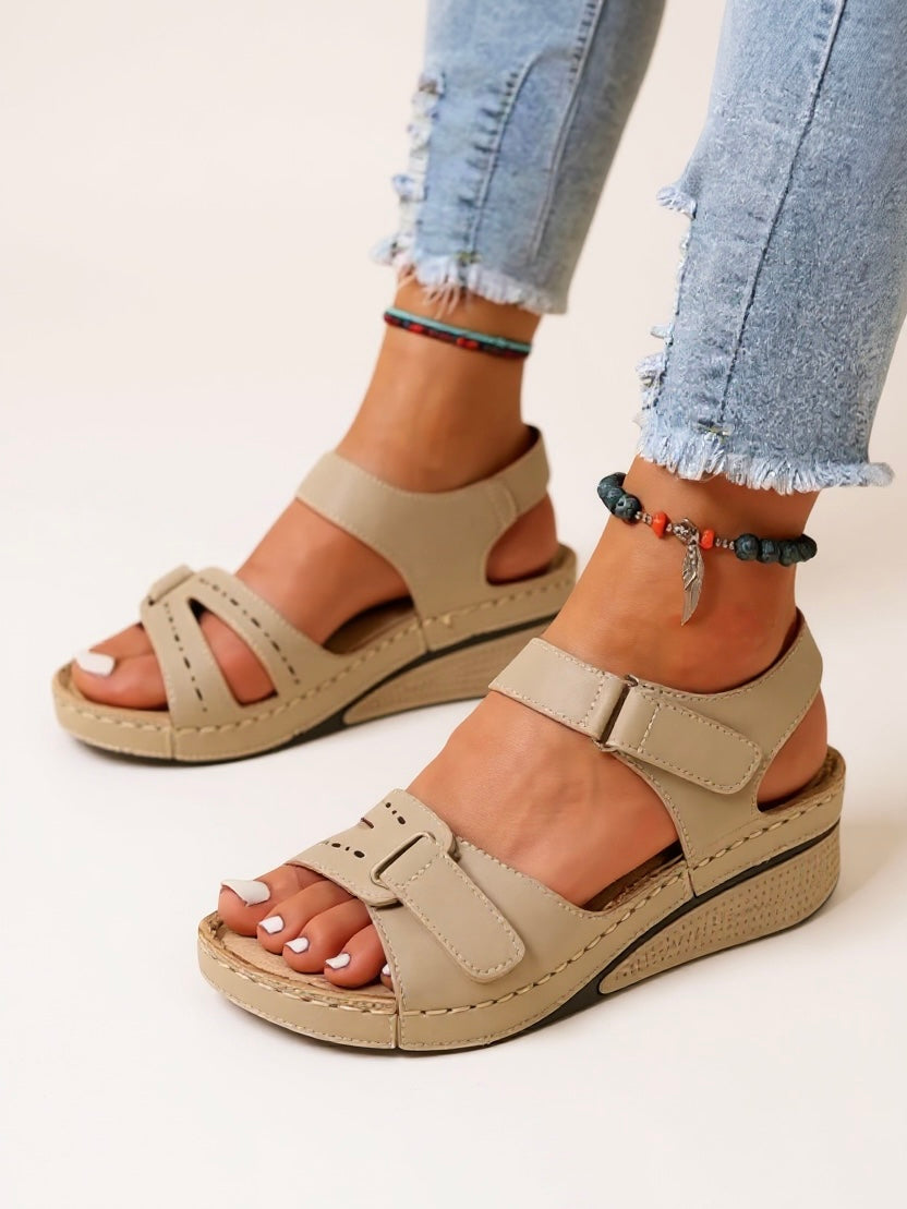 Antonia | Women's Adjustable Wedge Sandals