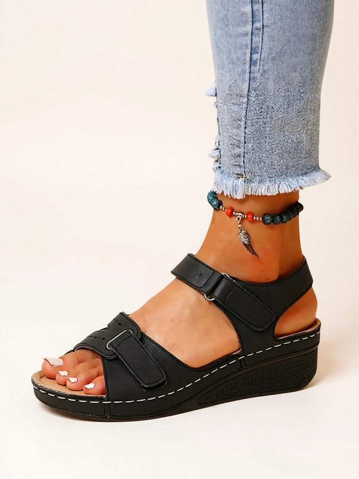 Antonia | Women's Adjustable Wedge Sandals