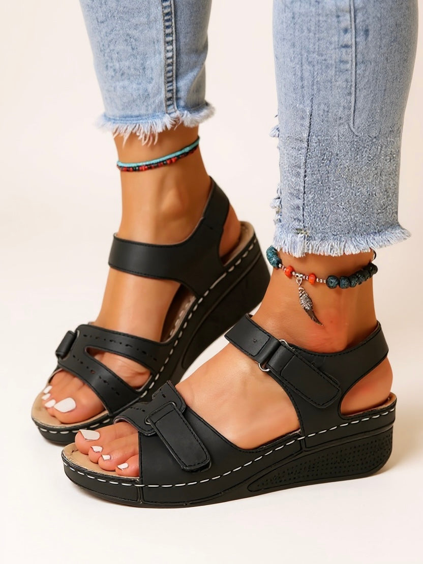 Antonia | Women's Adjustable Wedge Sandals