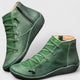 Unisex orthopedic high-top boots with laces and side zippers