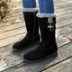 Women's Comfort Winter Boots in Black | Bellmere