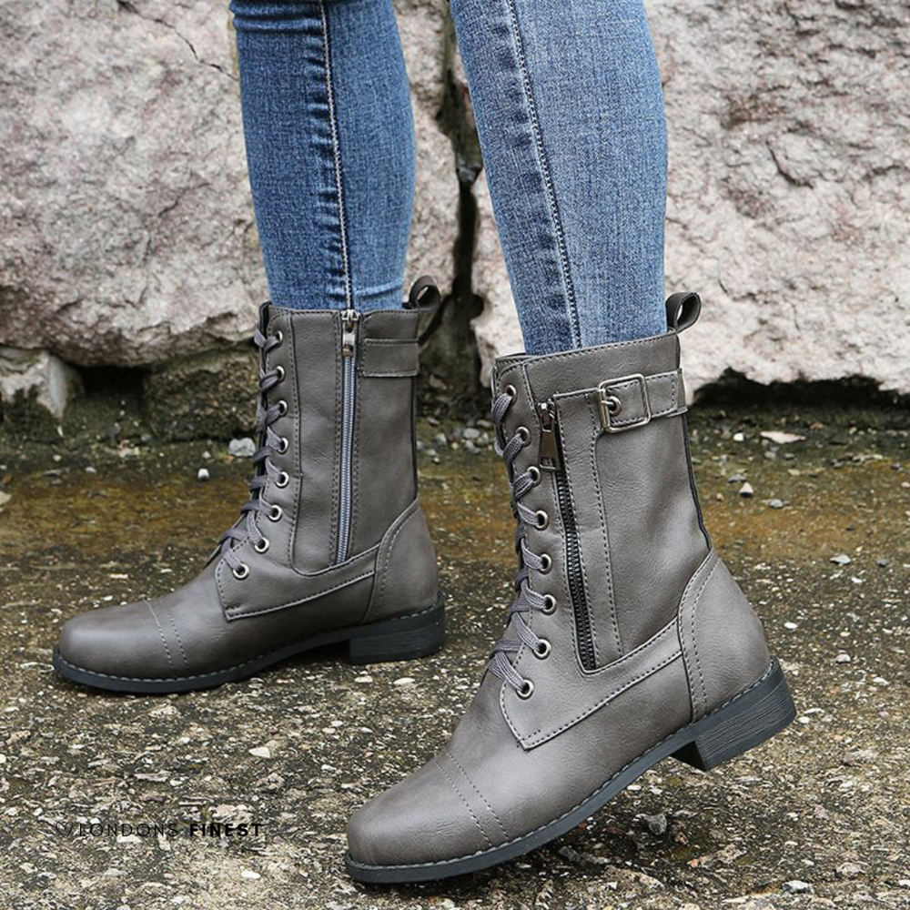 Women's Boots in Black - View 2 | Bellmere