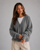 Women's textured V-neck button front cardigan with long sleeves