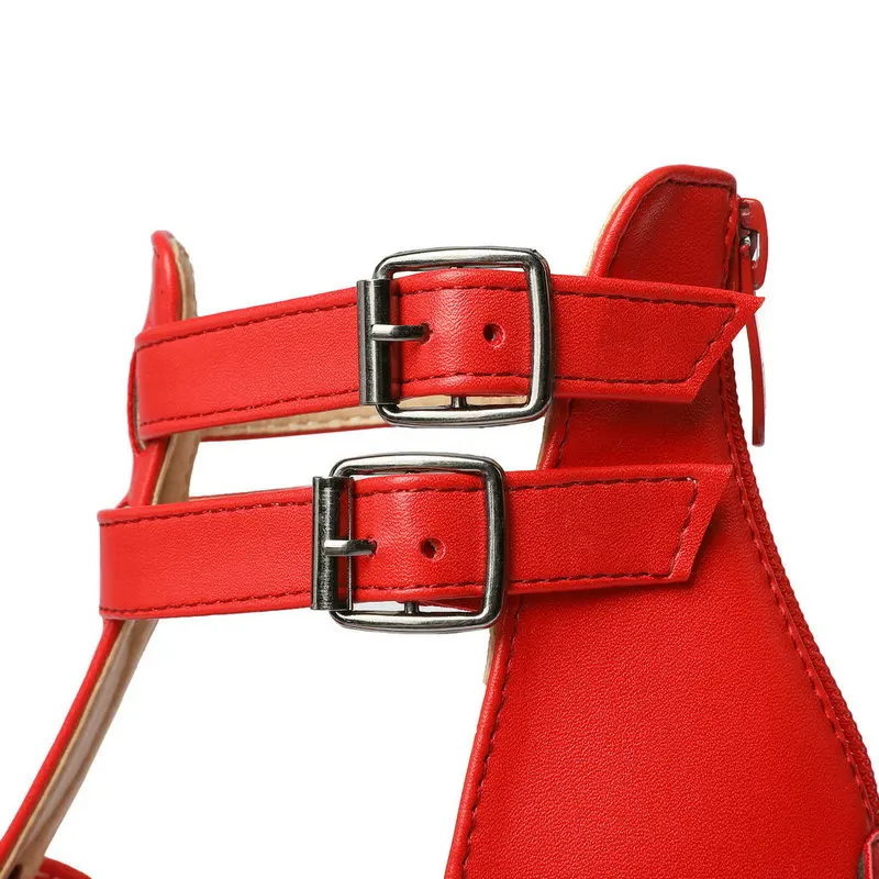 Adria | Women's Lucia Leather Platform Sandals