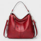 Women's Shoulder Bag with Adjustable Strap in Black - View 10 | Bellmere