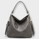 Women's Shoulder Bag with Adjustable Strap in Black - View 9 | Bellmere