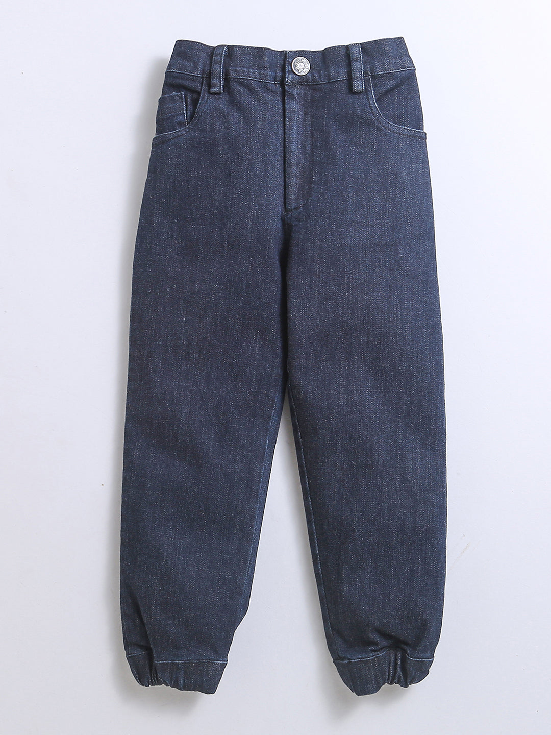 Layered hooded top with striped sleeves and cuffed joggers set