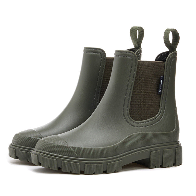 Waterproof non-slip classic ankle boots