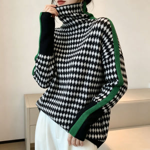 Green Checkered