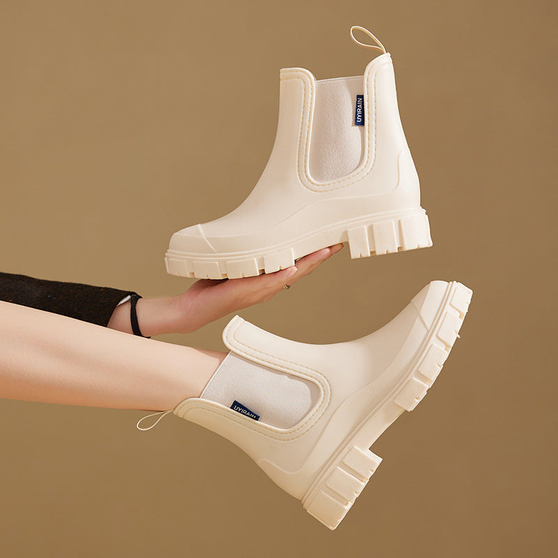 Waterproof non-slip classic ankle boots