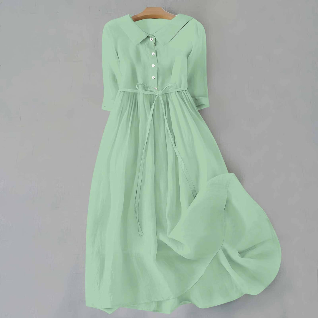 Women's Casual Dress in Orange - View 6 | Bellmere