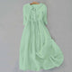 Women's Casual Dress in Orange - View 6 | Bellmere