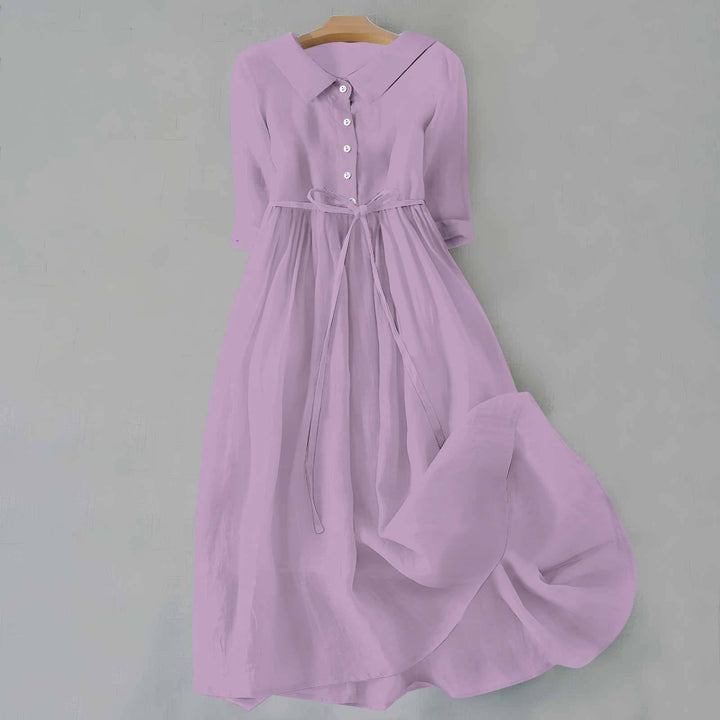 Women's Casual Dress in Orange - View 7 | Bellmere